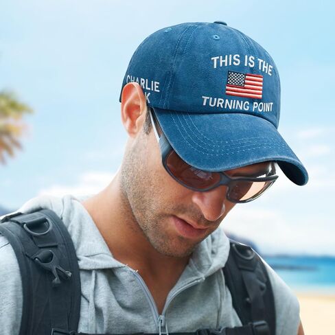 Turning Point USA HAT A PATRIOT Charlie Kirk 2025 HATS FREEDITY USA in Kuwait