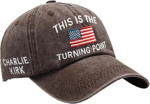 Turning Point USA HAT A PATRIOT Charlie Kirk 2025 HATS FREEDITY USA in Kuwait
