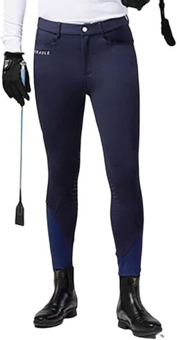 سراويل ركوب الخيل للرجال كامل المقعد السيليكون قبضة المؤخرات الجوارب الفروسية ركوب الخيل ملابس الخيل ملابس in Kuwait