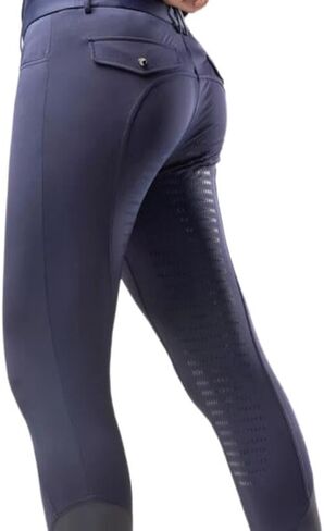سراويل ركوب الخيل للرجال كامل المقعد السيليكون قبضة المؤخرات الجوارب الفروسية ركوب الخيل ملابس الخيل ملابس in Kuwait