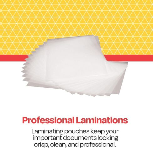School Smart Laminating Pouches, 12 x 15 Inches, 3 mil Thick, Pack of 100 in Saudi Arabia
