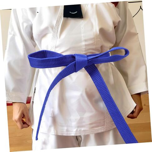 POPETPOP Martial Arts Belt Taekwondo Karate Belt for Men Boys Women Youth Display Kickboxing Equipment in Saudi Arabia