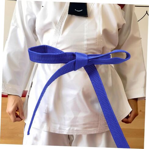 Taekwondo Belt Color Stripes Sturdy Cotton Material for Grading Adjustable Karate Equipment for Adults and Boys and Girls Training in Saudi Arabia