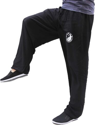 Taichi Lantern Pants Tai Chi Training Pants Kung Fu Taichi Uniforms Martial Arts Clothing Cotton - 2 Pockets in Saudi Arabia