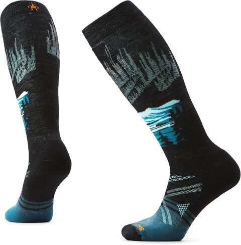 Smartwool Women's Ski Full Cushion Alpine Auroras Over The Calf Socks in Saudi Arabia