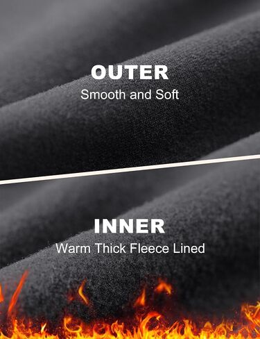 Thermal Underwear for Women Long Johns Set Fleece Lined Base Layer Cold Weather Winter Long Sleeve Shirts & Bottoms in Saudi Arabia