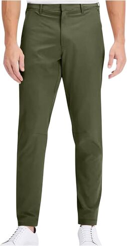 Mens Golf Pants Stretch Relaxed Fit - Expandable Waistband,Flat Front,Moisture Wicking,Sun Protection,Lightweight Twill in Saudi Arabia