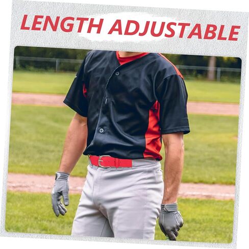 Adjustable Baseball Belt for Youth Stylish Softball Girdle with Durable Buckle Comfortable Fit for Baseball and Football Versatile Fashion Accessory in Saudi Arabia