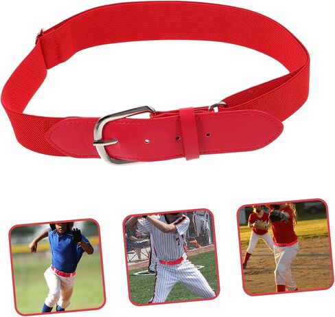 Adjustable Baseball Belt for Youth Stylish Softball Girdle with Durable Buckle Comfortable Fit for Baseball and Football Versatile Fashion Accessory in Saudi Arabia