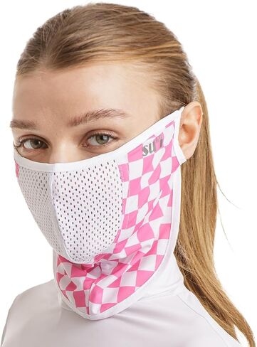 KOREA (Type V) UV Sun Protection Balaclava Half Face Mask - For Golf, Hiking, Running, Cycling & Outdoor Sports in Saudi Arabia