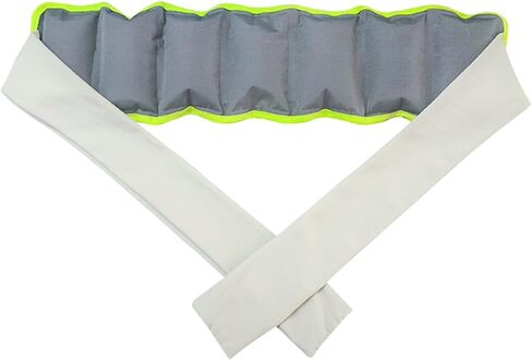 Cooling Neck Wrap Wearable Reusable Portable Cooling Scarf for Walking Hiking Riding Travel Gray in Saudi Arabia