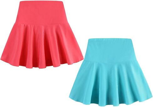 Toddler Girls Skorts Soft Pleated Athletic Skirts for Teen Girl Tennis Golf Skort with Pockets in Saudi Arabia