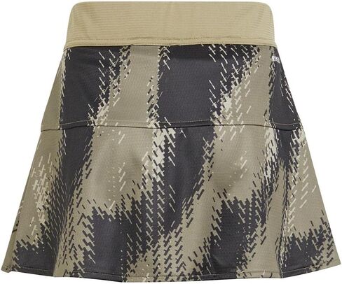 adidas Girl's Tennis Printed Match Skirt (Little Kids/Big Kids) Orbit Green/Black XS (5-6 Little Kids) in Saudi Arabia