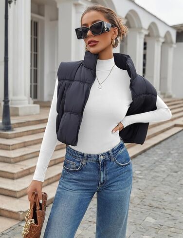 Ekouaer 3 Pack Womens Mock Prettleneck Tops قمصان طويلة الأكمام in Saudi Arabia