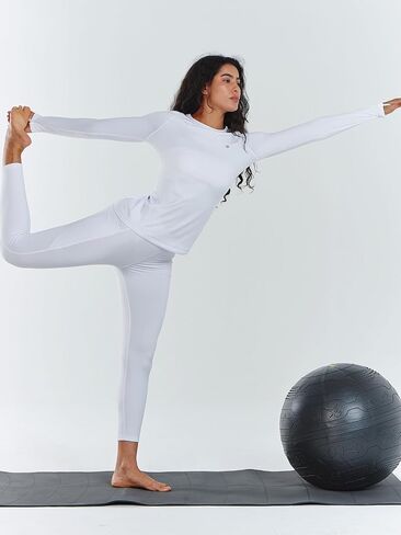 ALLZERO Women's Fleece Lined Thermal Underwear Base Layer Set - Winter Long Johns for Cold Weather in Saudi Arabia
