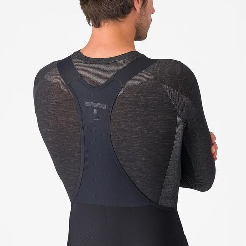 Castelli Men Comptizione bibtight ، ملابس ركوب الدراجات الباردة مع أحزمة مريلة شبكية لركوب الأداء وركوب الخيل بارد in Kuwait