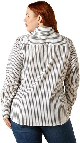 ARIAT Women's Kirby Stretch Port Royale Stripe Shirt in Saudi Arabia