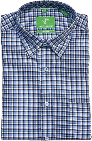 Forsyth of Canada Classic Fit غير الحديد غير الحديد ، قميص Sport Shirt in Kuwait