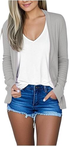 صيف سترة خفيفة الوزن للنساء 2025 الخروج من بلوزات طويلة الأكمام بالإضافة إلى قمم الحجم قمصان بوهو in Saudi Arabia