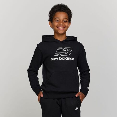 New Balance Boys & Toddlers Athletic 2 Piece – Soft Fleece Pullover Hoodie & Joggers Sweatsuit Activewear Set (2T-12) in Saudi Arabia