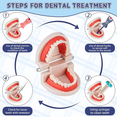 مجموعة الطبيب للأطفال الصغار من عمر 3 إلى 5 سنوات، مجموعة طبية صغيرة للأطفال ألعاب التظاهر، مجموعة طبية متينة مع لعبة سماعة الطبيب، هدية طبيب وردية للأولاد والبنات in Kuwait