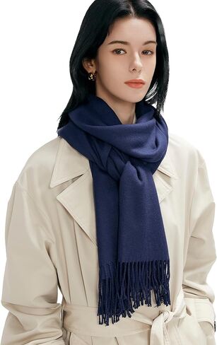 Pashmina Shawl Wrap Soft Cashmere Feel Blanket Scarf for Women, Wedding & Evening Wrap, Winter Warm Fashion Scarves in Kuwait