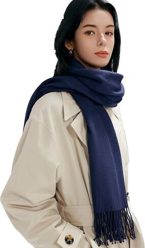 Pashmina Shawl Wrap Soft Cashmere Feel Blanket Scarf for Women, Wedding & Evening Wrap, Winter Warm Fashion Scarves in Kuwait