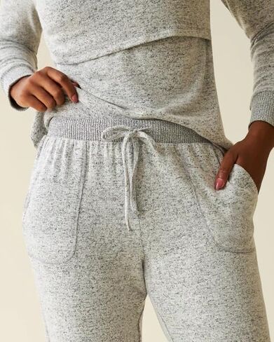 kindred bravely cozyknit pajamas & post postmpartum onounge للنساء ، بيجامات التمريض طويلة الأكمام in Saudi Arabia