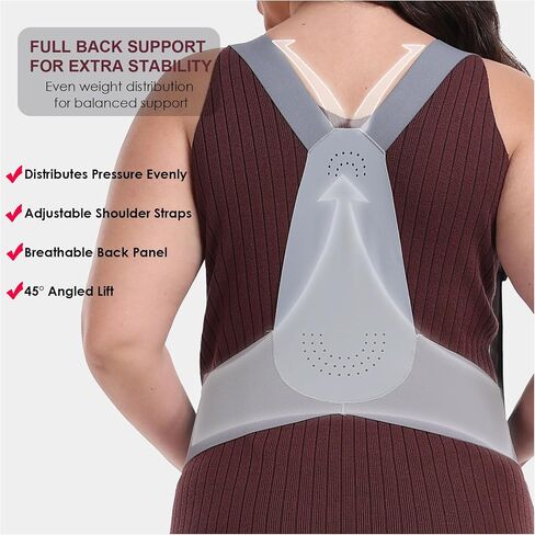 Belly Bands for Pregnant Women, Pregnancy Belly Band with Adjustable Support Brace Straps, Maternity Belt for Back, Abdomen and Waist (Gray,L) in Kuwait