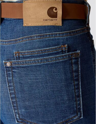 Carhartt Women's The Mason High Rise Slim Slim-Performance Fit Stretch Denim in Saudi Arabia