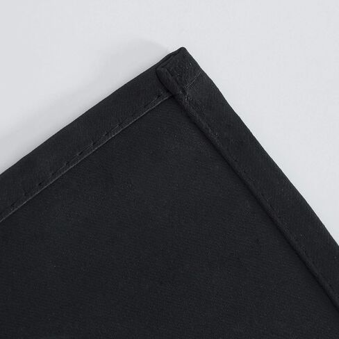 الستائر Lemomo Blackout 52 × 84 بوصات ستائر سوداء طويلة مجموعة من 2 لوحات معزولة حرارة الستائر الغامق لغرفة النوم in Saudi Arabia