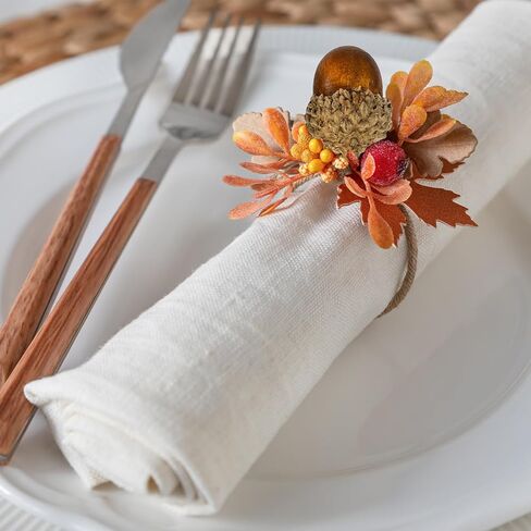 Winlyn 100 PCS Acorns الاصطناعية الواقعة الجوز البني البني الزخارف الخريف 1.2 "Rustic Farmhouse Home عيد الشكر الزفاف ترتيب الزهور أكاليل الزهور in Kuwait