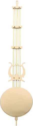 Qianshi Grandfather Clock Pendulum Presace Presidents Golden Mechanical Wall Clock Clock Pendulum Hammer Metal Quartz Cloft Clock Mechanism Accsities DIY Decore (C) in Kuwait