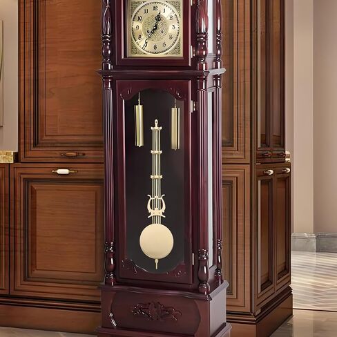 Qianshi Grandfather Clock Pendulum Presace Presidents Golden Mechanical Wall Clock Clock Pendulum Hammer Metal Quartz Cloft Clock Mechanism Accsities DIY Decore (C) in Kuwait
