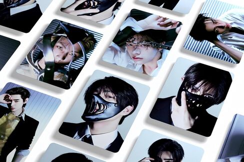 127 PCS ألبوم Desire افرحك الضوئيات الضوئية 55 PCS LOMO بطاقات تعيين 72 PCS ملصقات هدية البريدية للبنين والبنات in Kuwait