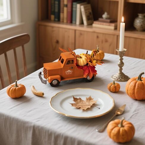 Ki Store Fall Truck Decor in Kuwait