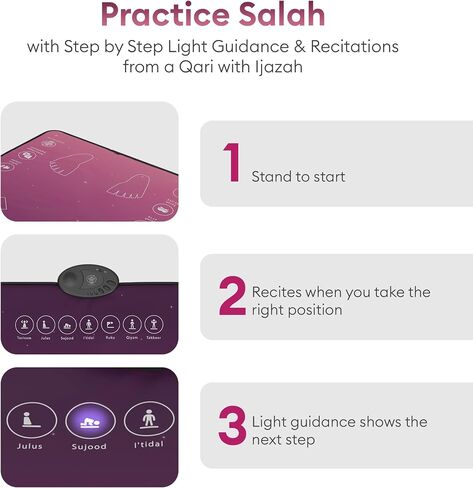 My Salah Mat (Original, Rahma Smart Interactive Adult Prayer Mat in Kuwait