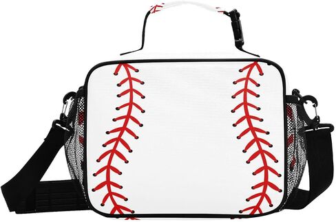 صندوق الغداء للأطفال للأطفال الصغار ، حقيبة غداء معزولة قابلة لإعادة الاستخدام للبيسبول للرعاية النهارية في الهواء الطلق في الهواء الطلق. in Kuwait