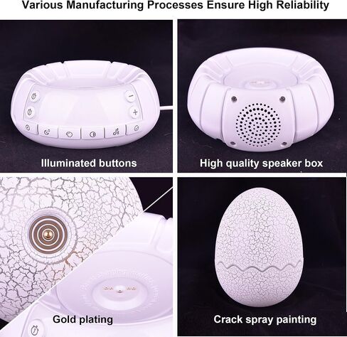 Dragon Egg Alarm Clock with Sunrise Simulation, Wireless Bluetooth Speaker, Portable Touch Control Dragon Egg Night Light, 20 Soothing Sounds, Unique Gift for Kids Adults, Home Desk Decor in Saudi Arabia