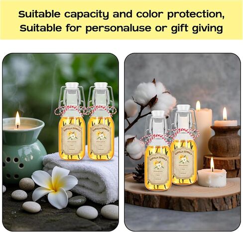 20 Pack 4 oz swing top glass bottle vanilla jars bottles with airtight stoppers amber for Kombucha Kefir Vanilla Extract beer(bonus gaskets rope brush labels and funnel) in Saudi Arabia