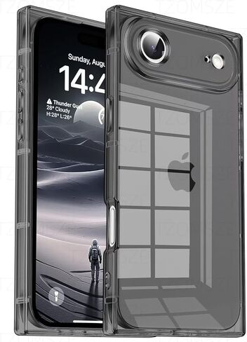 Tzomsze Case for iPhone 16 Pro Max Clear Case,Camera Protection & Reinforced Corners TPU Slim Shockproof Case Cover for Women Girls 6.9 inch-Clear in Saudi Arabia