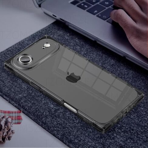 Tzomsze Case for iPhone 16 Pro Max Clear Case,Camera Protection & Reinforced Corners TPU Slim Shockproof Case Cover for Women Girls 6.9 inch-Clear in Saudi Arabia