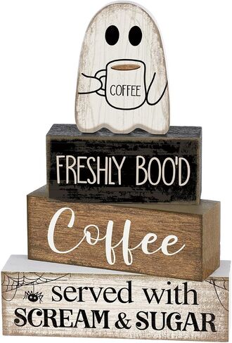 4 Pcs Summer Table Decor Wooden Sunflower Tiered Tray Decor Rustic Farmhouse Yellow Block Signs Gifts Summer Tabletop Centerpieces for Home Kitchen Coffee Bar Decorations in Kuwait