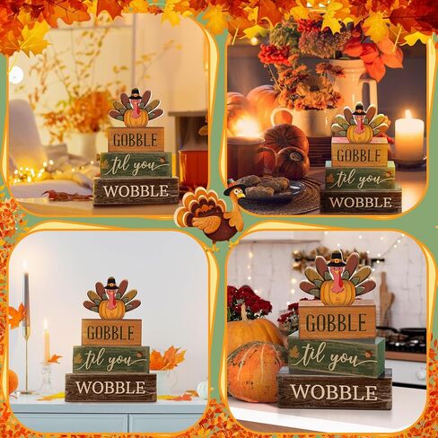 4 Pcs Summer Table Decor Wooden Sunflower Tiered Tray Decor Rustic Farmhouse Yellow Block Signs Gifts Summer Tabletop Centerpieces for Home Kitchen Coffee Bar Decorations in Kuwait