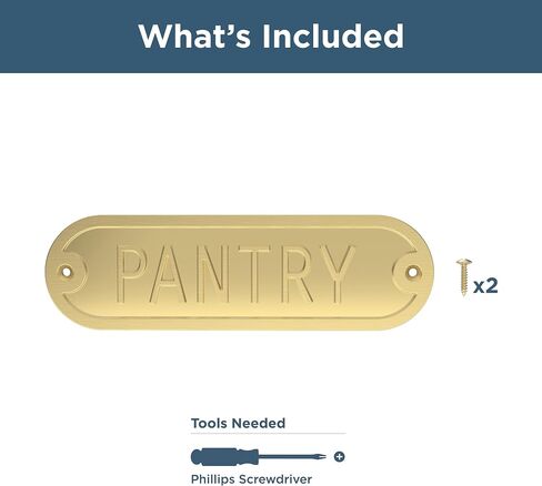 Franklin Brass Derby Door Sign Plaque Interior Door Plaque بالذهب HHIDPB-BRG-U in Kuwait