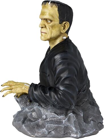Spirit Halloween Universal Monsters Frankenstein Bust Statue | Officially Licensed | Retro Horror Décor in Saudi Arabia