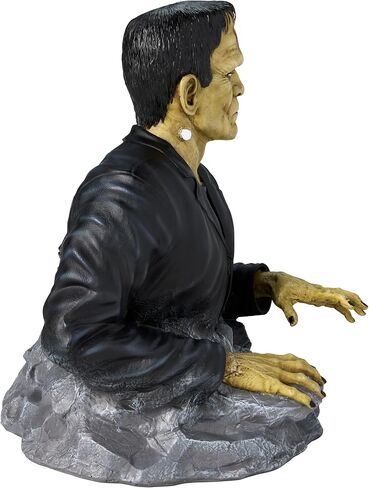 Spirit Halloween Universal Monsters Frankenstein Bust Statue | Officially Licensed | Retro Horror Décor in Saudi Arabia