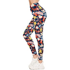 Century Star Women's Printed Yoga Leggings - High Waisted, Workout, Gym,Sports, Soft in Kuwait