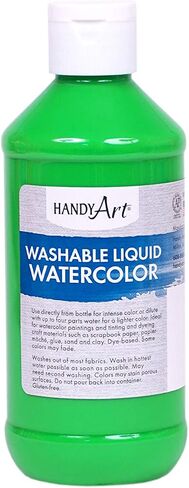 Handy Art Washable Liquid Watercolor 8 ounce, Metallic Silver in Saudi Arabia