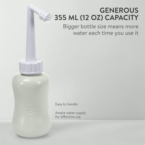 Peri Bottle - Postpartum and Perineal Care - Portable Travel Bidet Sprayer for Women or Men - Handheld Jet Spray Bottle for Toilet - New Mom After Birth Recovery Essentials in Saudi Arabia